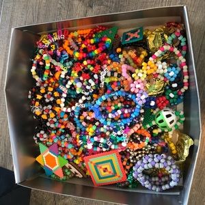 Rave kandi bracelets